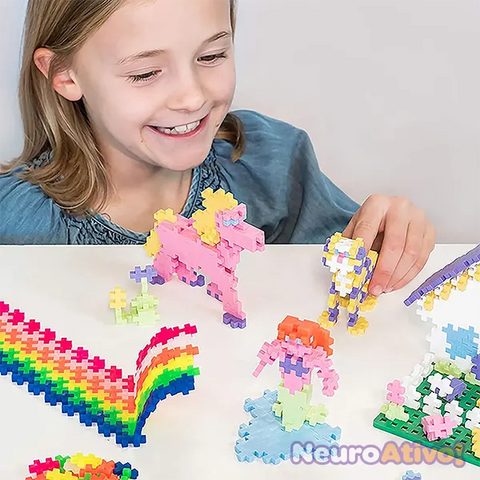 Plus Blocks Toy – Lindas peças de construção flexível