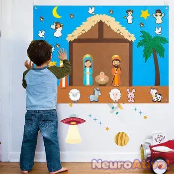 Mural NeuroAtivo Montessori