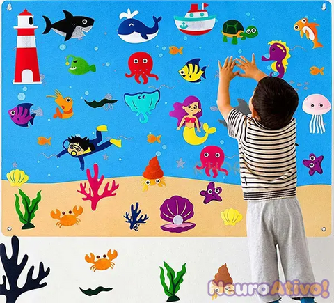 Mural NeuroAtivo Montessori